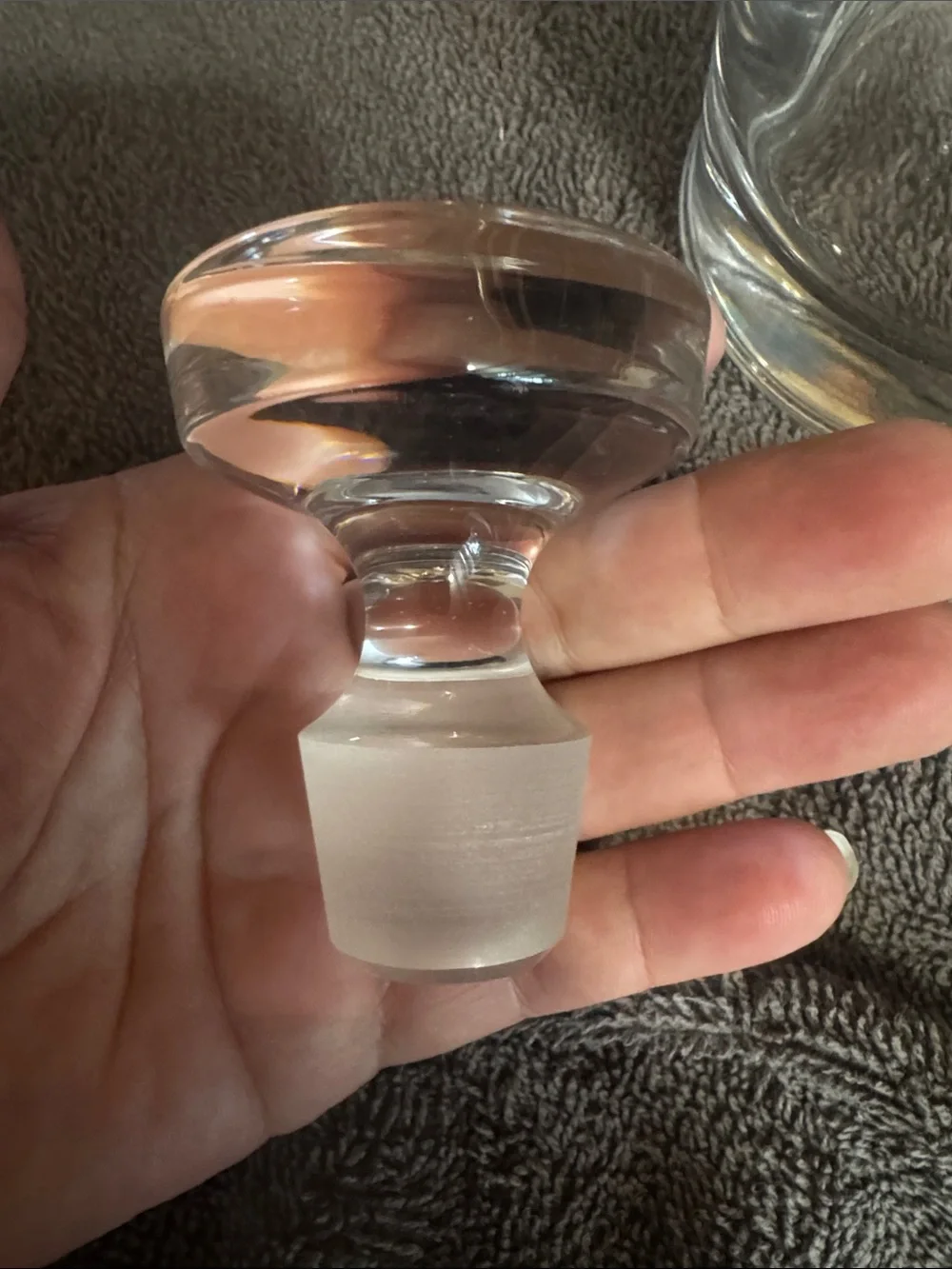 Clear Crystal Decanter - Clear